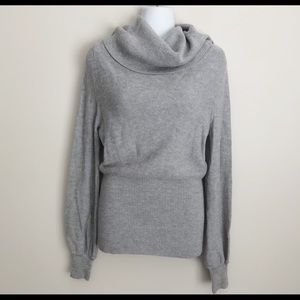 Patagonia Gray Cowl Neck Sweater 
